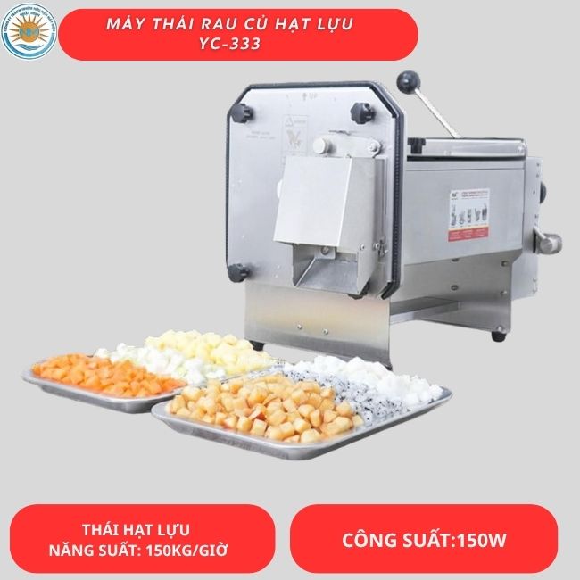 Máy Thái Rau Củ Hạt Lựu YC-333